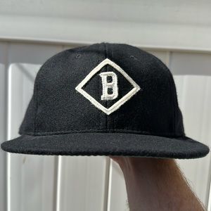 Ebbets Field Bismarck Churchills 1935 Vintage Ballcap